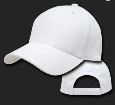 blank 6 panel baseball caps hats with velcro strap