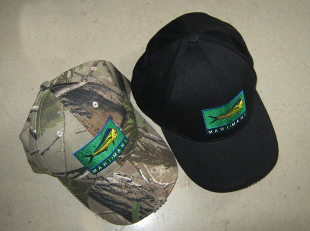 camo cap with embroidery logo