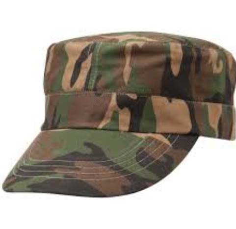 blank camo cap