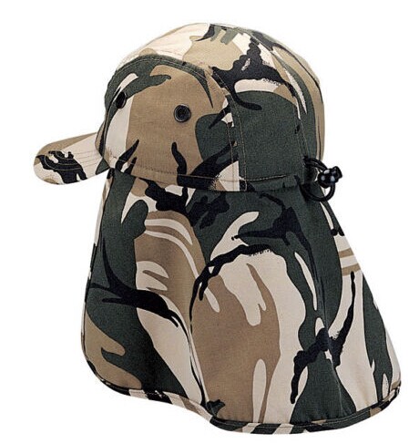 camo  foreign legionary  hat