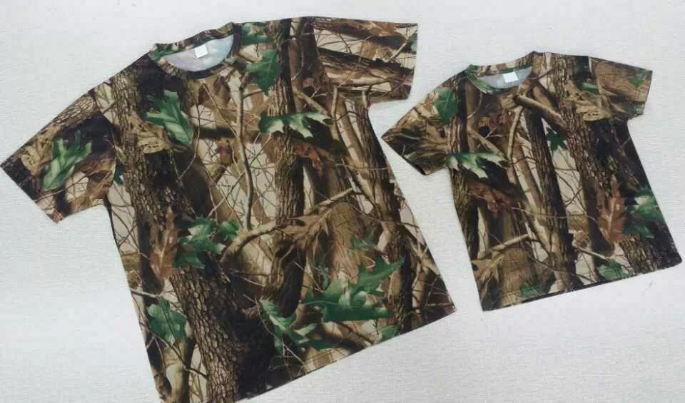 T shirts in camo color