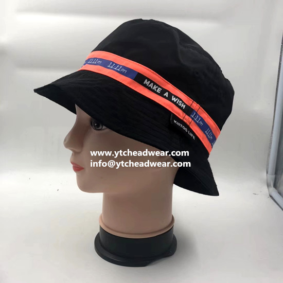 supply custom high quality cotton bucket hats