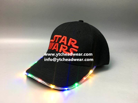 sell special led light hats caps for party